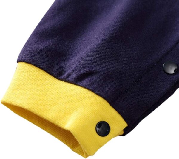 DCUTERQ Infant Baby Cute Cartoon Animals Giraffe Cows One-Piece Romper Cotton Long Sleeve Jumpsuit Bodysuit - Image 5