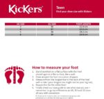 Kickers Unisex Kid's Tovni Lacer Low-top Trainers | School Shoes Leather - Image 7