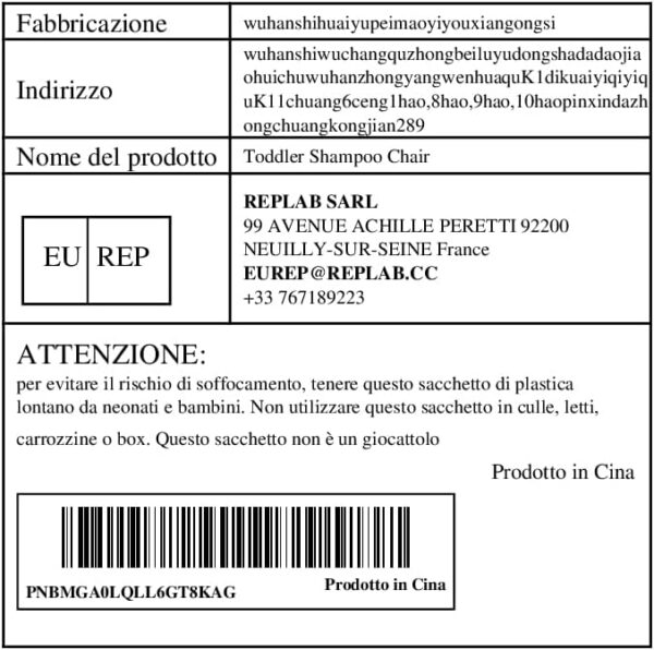 Toddler Shampoo Chair, Adjustable Hair Washing Lying Seat for Kids, Portable Baby Shampoo Recliner, Foldable Toddler Head Hair Rinser, Comfortable Head Rest for Boys and Girls for Easy Bathing - Image 10