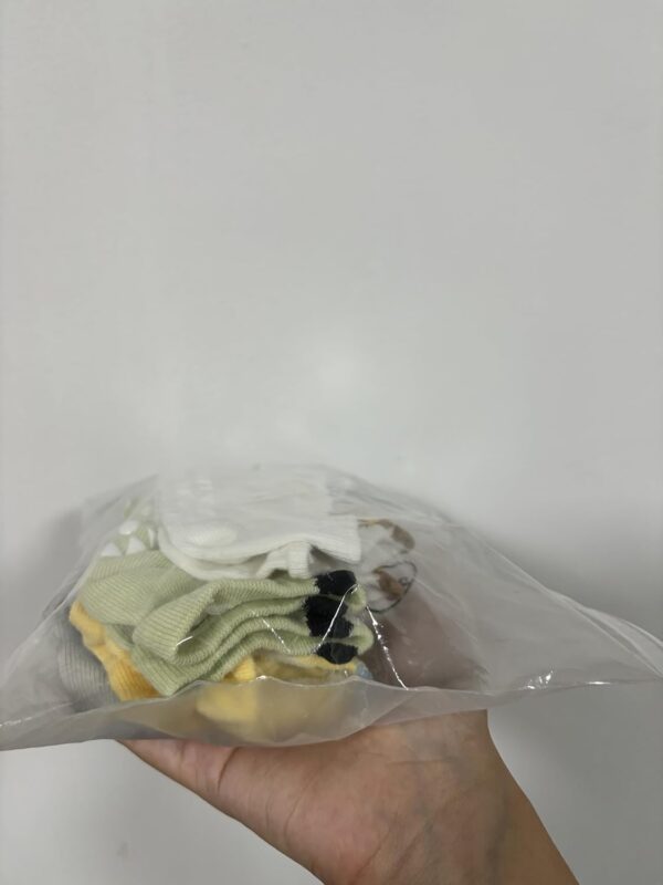 Silkglory 5 Pairs of Baby Non Slip Socks With Grippers,Baby Boys and Girls Anti Slip Socks,Socks for Toddlers,Cute Cotton Baby Socks With Little Animal Pattern - Image 8