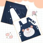 Infant Baby Boys Clothing Sets Newborn Baby Cotton Romper Outfits Suit Toddler Kids Pyjamas 3pcs Long Sleeves T-Shirt + Star Pattern Dungarees+ Hat 0-24 Months - Image 6