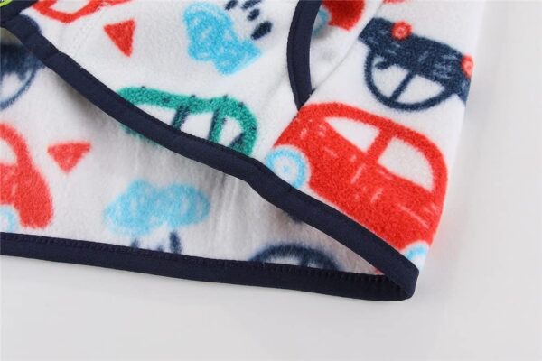 Mud Kingdom Kids Jacket Fleece Stand Up Outerwear Collar Zip-Up Tops - Image 3