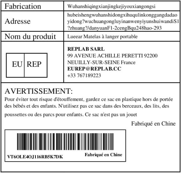 Lueear Portable Diaper Changing Pad | Waterproof Washable Diaper Changing Pad Portable Foldable,Classic Stripes Lightweight Baby Changing Pad for Dads Moms - Image 10