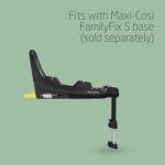 Maxi-Cosi Pearl S i-Size, Baby Car Seat, 3 Months - 4 Years, max. 18 kg, 61 - 105 cm, Toddler Car Seat, 5 Recline Positions, Easy-in Harness Hooks, G-CELL Side Impact Protection, Tonal Graphite - Image 6