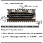 ZCLRUG Luxury Modern Rug 60x120cm Elegant Purple Gold Marble Abstract Bedside Mat Soft Non-slip Area Kitchen Rug Washable No Fading Carpet for Girls Room Dining Room Cottage Bathroom Office Nursery - Image 7