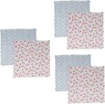 Vaguelly 3sets Blanket Newborn Blanket Bath Rugs Blanket Bath Towel Girl Blanket Double Layer Blanket Boy Blankets Boys Blanket Fluffy Blanket Burp Cloths 2pcs*3