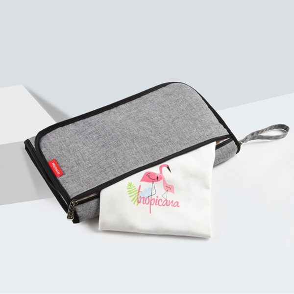 Foldable Diaper Changing Pad - Waterproof Folding Diaper Organizer Bag,Compact Portable Changing Pads for Parks, Shopping Malls, Restaurants, Travel, Camping - Image 2