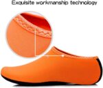 JIASUQI Kids, Womens Mens Classic Barefoot Water Sports Skin Shoes Aqua Socks for Beach Swim Surf Yoga Exercise - Image 4