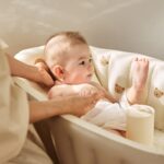 Portable Bathing Tub, Inflatable Bathtub Toddler, Portable Toddler Bath Tub, Foldable Non-Slip Travel Baby Bath, Travel Baby Bath, Inflatable Baby Bath, Baby Bath Tub - Image 3