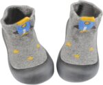 Baby Boys Girls Slippers Anti-Slip Warm Sock Shoes Cartoon Cute Slipper Infant Toddler Baby Soft Indoor Outdoor First Walking Shoes Little Kids Winter Socks Shoes
