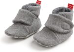 Matt Keely Baby Boys Girls Anti-Slip Soft Sole Slipper Booties Infant Crib Shoes Crawler Warm Winter Boots with Fleece Lining - Image 4