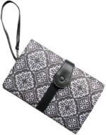 G-Tree Baby Changing Mat, Portable Diaper Changing Pad, Diaper Bag Mat, Foldable Travel Changing Station Stroller Strap, Carry Handle, Pockets for Wipes for Infants Newborns Grey