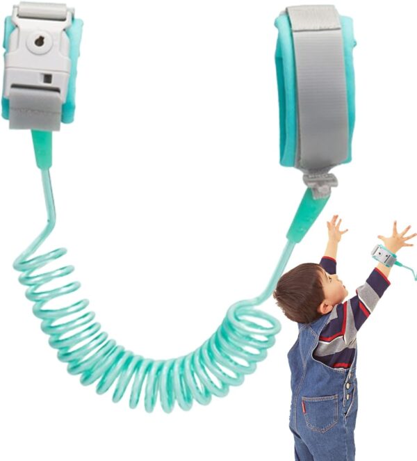 puzzlegame Toddler Wrist Leash | Anti Lost Toddler Wrist Leashes - Toddler Safety Leash with Key Lock 6.56ft, Child Walking Harness, Parent Kids Leash for Mall - Image 9