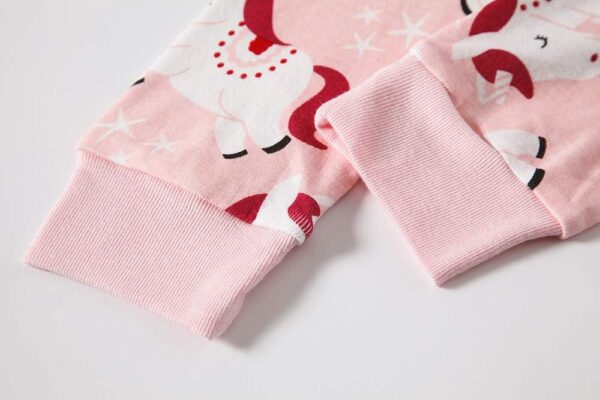 TEDD Girls Christmas Pyjamas Set Toddler Clothes Sleepwear Animal Printed Nightwear Winter Long Sleeve Pjs 2 Piece Outfit Xmas Gift for Kids - Image 6