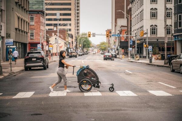 Burley Stroller Kit One Wheel Trailer - Black - Image 4