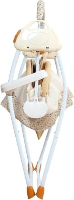 SZSXYBZ Baby Cradle, Electric Baby Cradle Cot Automatic Swing, Electric Baby Cradle Bluetooth Rocking Chair with Music Safe Rocker for Babies Between 0 and 24 Months(A) - Image 4