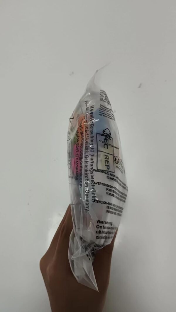 50 PCS Plastic Suspender Snap Pacifier Clip Pacifier Strap Holder Color Plastic Pacifier Suspender Clips for Baby Pacifiers, Bib Clips, DIY Crafts - Image 11