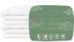Night Comfort Egyptian Cotton 7.5 Tog Cot Bed Duvet for Toddler, Newborns, Baby Girls and Boys - Soft and Cosy All Season Cot Bed Bedding Hypoallergenic Quilted Baby Duvet