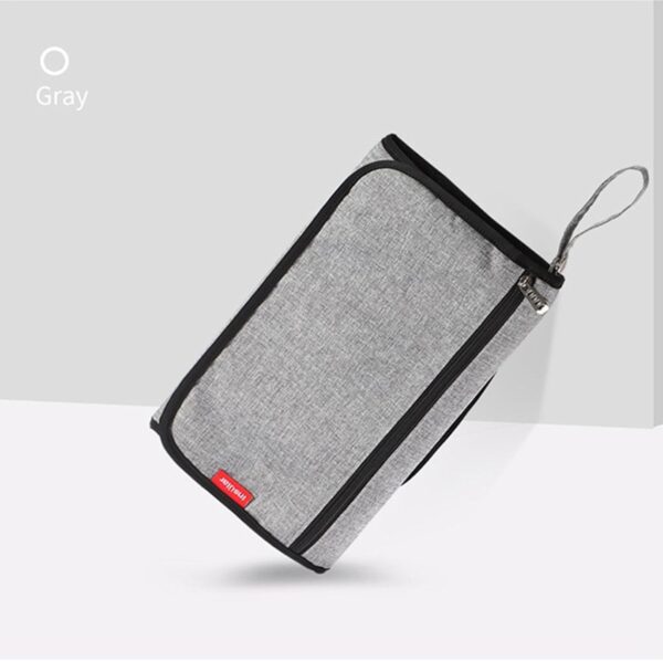 Foldable Diaper Changing Pad - Waterproof Folding Diaper Organizer Bag,Compact Portable Changing Pads for Parks, Shopping Malls, Restaurants, Travel, Camping - Image 3