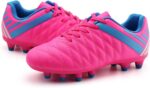 brooman Kids Athletic Soccer Cleats Boys Girls Outdoor Firm Ground Football Shoes - Image 6
