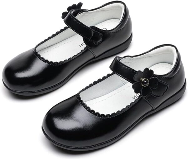School Shoes for Girls Size 9 Girl Shoes Small Leather Shoes Single Shoes Children Dance Shoes Girls Performance Shoes Size 7 School Shoes Girls - Image 2