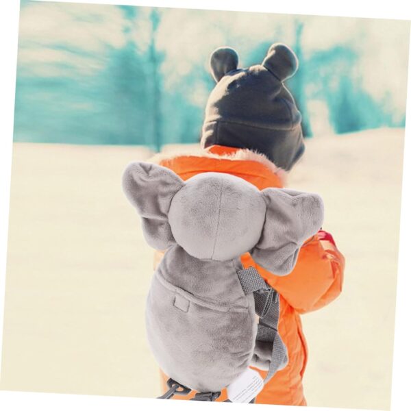 Vaguelly Safety Backpack for Kids Elephant Design with Anti-Lost Leash for Toddlers - Image 7