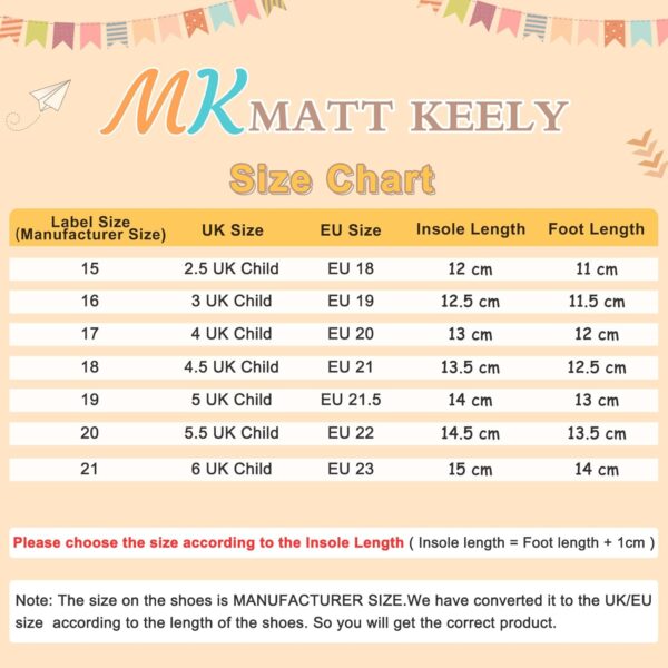 MK MATT KEELY Baby Boys Girls First Walking Shoes Toddlers Summer Breathable Anti-Slip Trainer Sneakers for Infant - Image 4