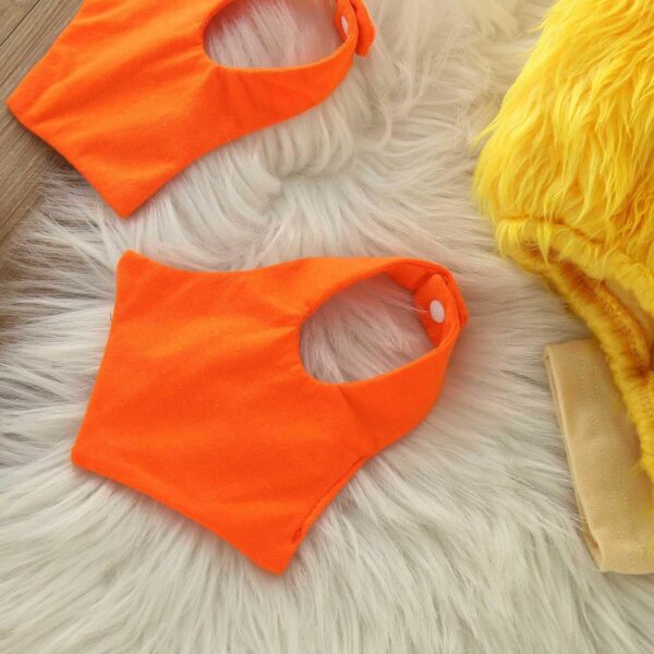 Cokbyavla Toddler Chicken Costume for Easter Dress Up Party,My First Bunny Baby Girl Outfit Babygirl Bunny Outfit Baby Boy Arrival Outfit Newborn Baby Girls Jumpsuit Baby - Image 3