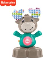 Fisher-Price Linkimals Musical Moose, Baby Toy, Product in Portuguese (Mattel GRB27) - Image 5
