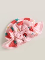 SANSIWU Toddler Baby Girls One Piece Swimsuit Zip Rash Guard Swimwear Ruffled Long Sleeve One Piece Cute Swimming Bathing Suit - Image 4