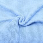 HDLOVE 100x80cm Personalised Baby Blankets, Cotton Knitted Blanket Personalized Embroidered Name Baby Boy Baby Girl Soft Blanket Baby Shower Breathable Stroller Blanket(GRAY,Embroidery name) - Image 6