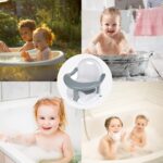 Bath Seats for Babies Sitting Up, Baby Bath Seat Foldable Non-Slip Children's Bath Chair PP Sit-Up Baby BathingChair for 6-18 Months Babies - Image 5