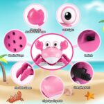 Toyzey Baby toys for 1-3 Year Old Crawling Crab Toy for 0-6 Months Baby Sensory Toys for Baby Age 1-3 Baby Gift 6 Months Plus Dancing CrabToy Baby Age 6-12 Months Tummy Time Toys 0-12 Months Baby Gift - Image 4