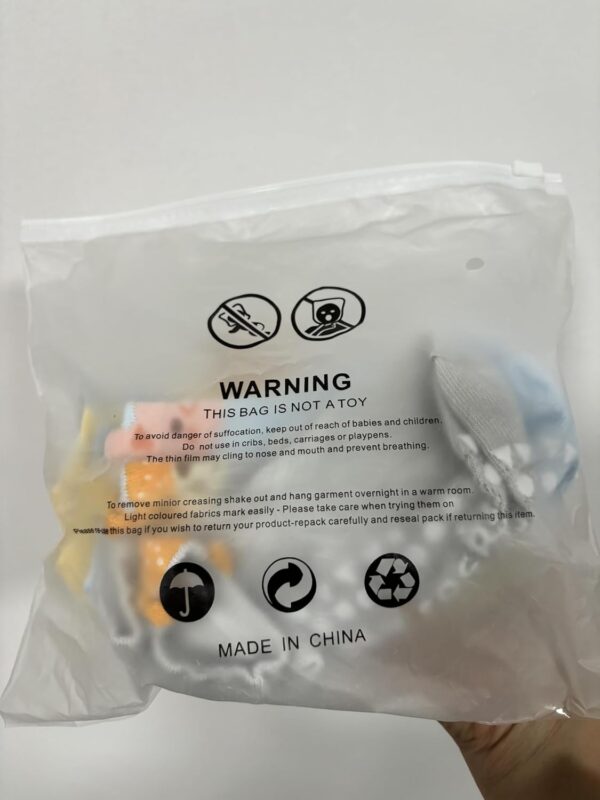 Silkglory 5 Pairs of Baby Non Slip Socks With Grippers,Baby Boys and Girls Anti Slip Socks,Socks for Toddlers,Cute Cotton Baby Socks With Little Animal Pattern - Image 10