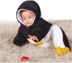 Gaorui Newborn Unisex Baby Plush Hooded Romper Animal Costume Winter Jumpsuit All In One Snowsuit Cartoon Onesie Thicken Outfits Suit - Image 3