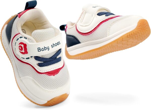 LACOFIA Baby Shoes Boys Girls First Walking Shoes Infant Toddler Trainers Soft Lightweight Anti-Slip Sneakers - Image 7