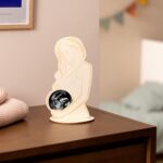 Navaris Pregnancy Scan Photo Frame - Baby Ultrasound Picture Frame - Pregnant Woman Wooden Keepsake Frame - Standing Frame or Hanging Wall Decoration - Image 2