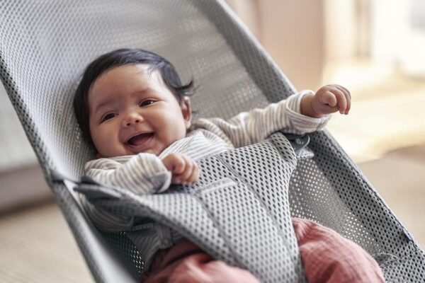 BabyBjörn Bouncer Bliss, Mesh, Grey - Image 3