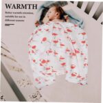 Vaguelly 3sets Blanket Newborn Blanket Bath Rugs Blanket Bath Towel Girl Blanket Double Layer Blanket Boy Blankets Boys Blanket Fluffy Blanket Burp Cloths 2pcs*3 - Image 3