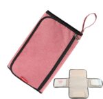 Travel Diaper Changing Mat | Folding Organizer Bag for Diaper,Detachable Changing Pads for Parks, Shopping Malls, Restaurants, Travel, Camping