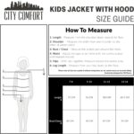 Girls Coat - Fluffy Hooded Zip Up Coat for Kids and Teenagers - Sizes 7-14 Years Cosy Stylish Winter Coat Outwear - Gifts for Girls - Image 6