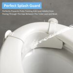 Universal Pee Deflector for Toilet Seat with Toilet lid Lifter, Toilet Splash Guard Prevents Kids and Adult from Peeing Splash Size 11.5 * 8.3” (1PC) - Image 4