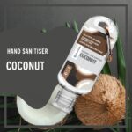 Palm Safe Coconut 60ml Anti Bacterial Premium Hand Sanitiser Travel Size Refillable Clip Bottle Quick Drying Non Sticky Extra Moisturising Kills 99.9% of Viruses and Bacteria - Image 3