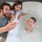 Falafoty 20PCS Rubber Pig Bath Toys, Squeaky Mini Pig Toys Bathtub Toys Float Squeak Toys for Baby Shower Beach Pool, Pet Interactive Swimming Toy Gift for Baby Girls Bathtime Play Water - Image 4