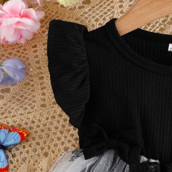 Cokbyavla Girls Dress Sleeveless,White Dress Teen Girls Wedding Dress Tassels Little Girl Blue Floral Dress Tween Dresses Size 10-12 Baby Girl Party Dresses Girls Blue Princess Dress - Image 3