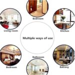 ZCLRUG Luxury Modern Rug 60x120cm Elegant Purple Gold Marble Abstract Bedside Mat Soft Non-slip Area Kitchen Rug Washable No Fading Carpet for Girls Room Dining Room Cottage Bathroom Office Nursery - Image 5