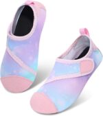 JIASUQI Kids Boys Girls Water Shoes Quick Dry Barefoot Aqua Socks for Beach Swimming Pool