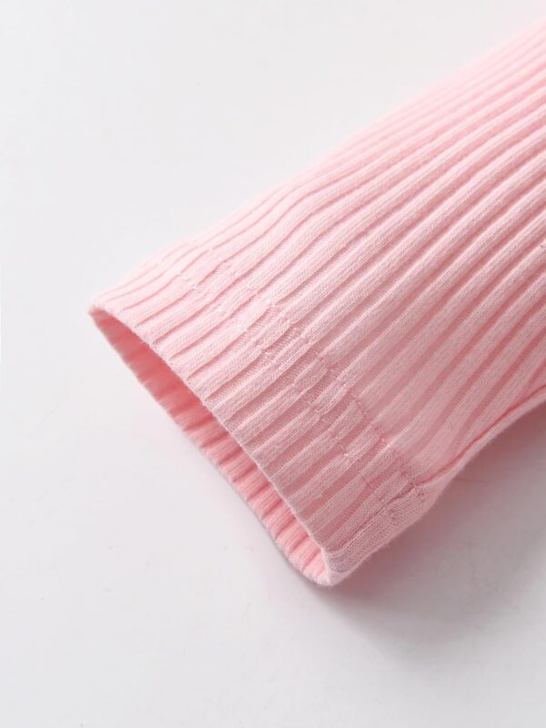 Planooar Baby Girl Clothes Outfit Ruffle Elephant Print Long Sleeve Tops+ Pants + Headband - Image 4