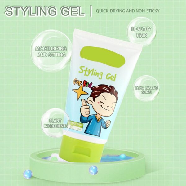 Zjhukfmc 125ml Boy Styling Gel, Styling Gel For Kids, Baby Hair Gel, Fruit Fragrance Baby Hair Gel, Hair Styles Setting Gel With Fast Acts, Non Greasy Styling Gel For Baby - Image 8