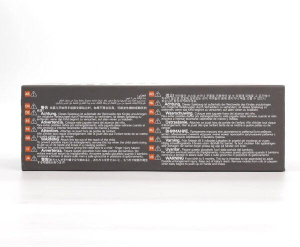 tumama Baby 0-6 Month Cot Mobile Crib Toys Giraffe Musical Lights Remote Control with Mirror Soft Hanging Rattles Lullaby Rotating Projector Sleeping Auto Off,Mute Spin Motor Infant Newborn Gift - Image 10